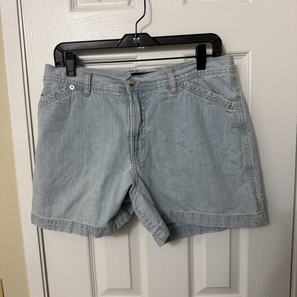 Vintage LA Blues Jean Shorts Women's 12 Denim Carpenter 100% Cotton